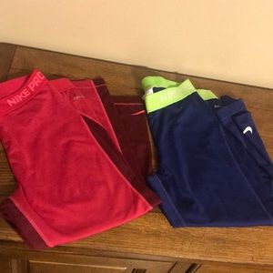 Nike pro ankle leggings